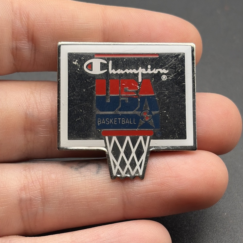 Olympics Team USA Basketball‎ Champion Sponsor Lapel Hat Pin